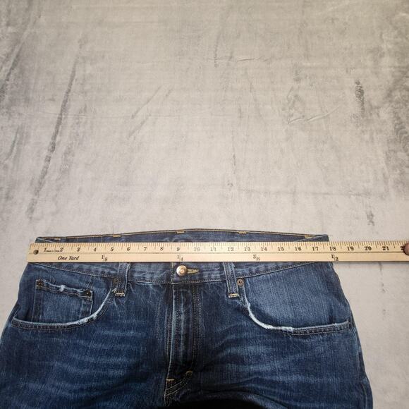 All American Clothing Jeans Mens 36x30 Denim AAREV 4092 Made in USA Straight Leg - Picture 6 of 8